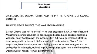 WAR REPORT - MAY 08 2025 - THE SYNTHETIC PUPPETS OF GLOBAL CONTROL