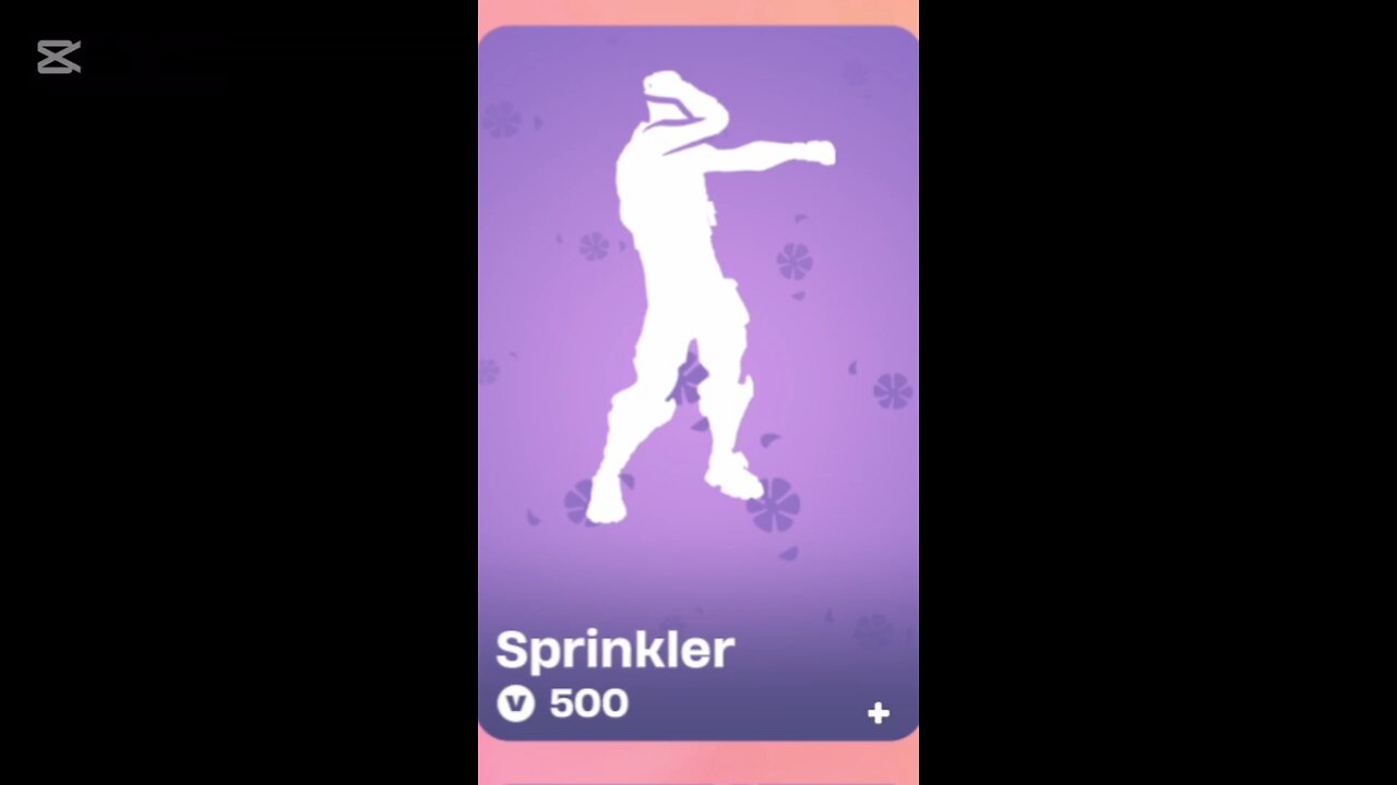 SPRINKLER Emote - Fortnite