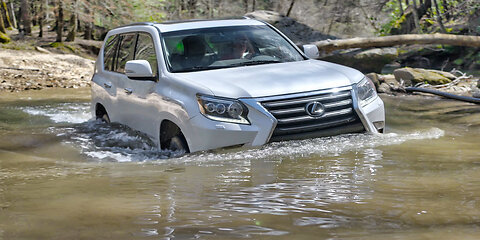 Completely Stock Lexus GX Off Road
