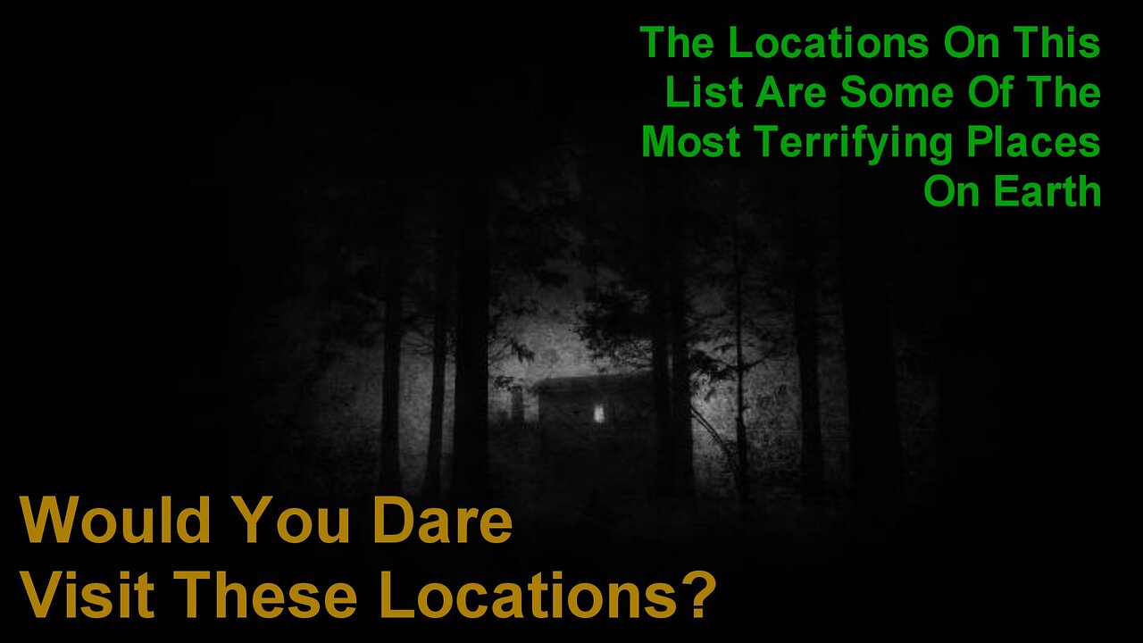 Top Investigations bucket list