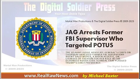 JAG Arrests Former FBI Supervisor Who Targeted POTUS