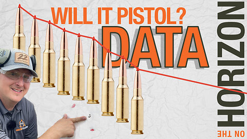 DATA for the 22 Creedmoor Barrel Length vs. Speed Test