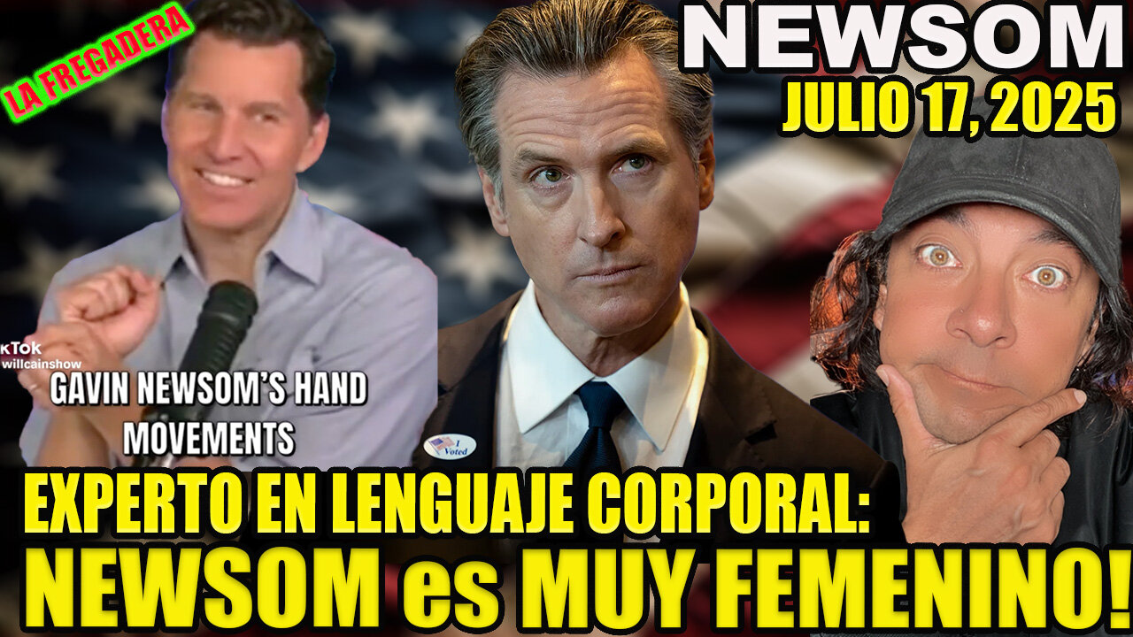 EXPERTO EN LENGUAJE CORPORAL DICE: NEWSOM ES MUY FEMENINO