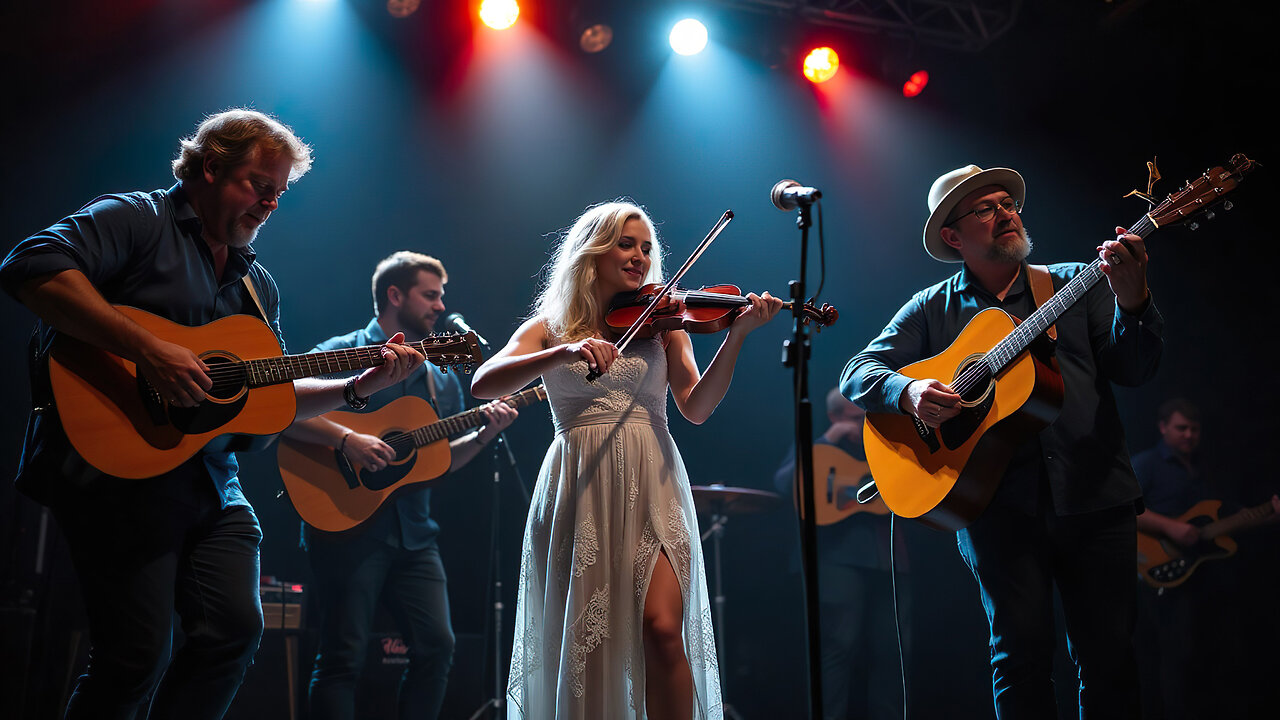 Foot Stomping Brothers Acoustic Song With Fiddle