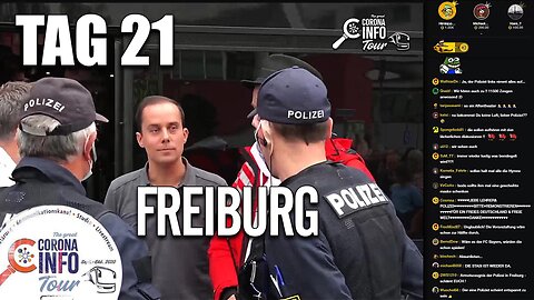 CORONA INFO Tour - Freiburg | 2020-10-22 - Tag 21