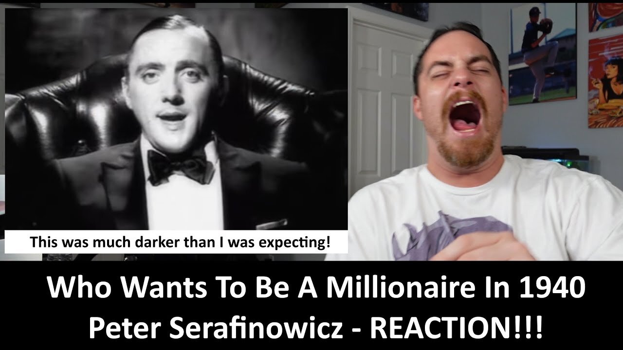 American Reacts Who Would Like To Win £100 - Peter Serafinowicz REACTION