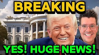 🟢YES! HUGE TRUMP NEWS TODAY!!