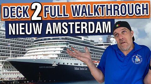 Exploring the Secret Spots on New Amsterdam Deck 2!