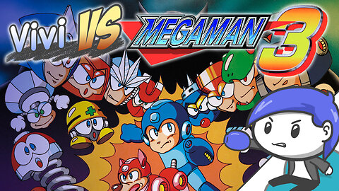 🔴I AM BECOMING MEGA! - Vivi VS Mega Man 3 (NES)