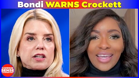 Pam Bondi BLASTS Jasmine Crockett: Birthday Bash Tesla Takedown Gets a Conservative SMACKDOWN!