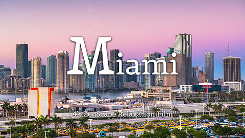 Miami in 4K: A Dream Destination You Must See!