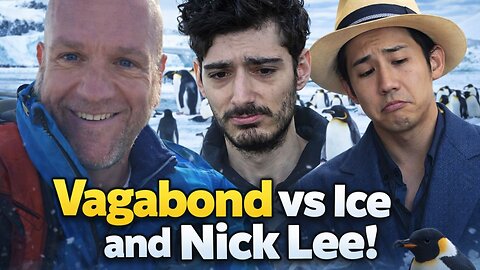 VAGABOND VS ICE & NICK LEE! #iceposeidon #vagabond #antarctica #kickstreaming