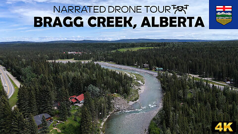 🌲 Bragg Creek, Alberta 🚁 4K Drone