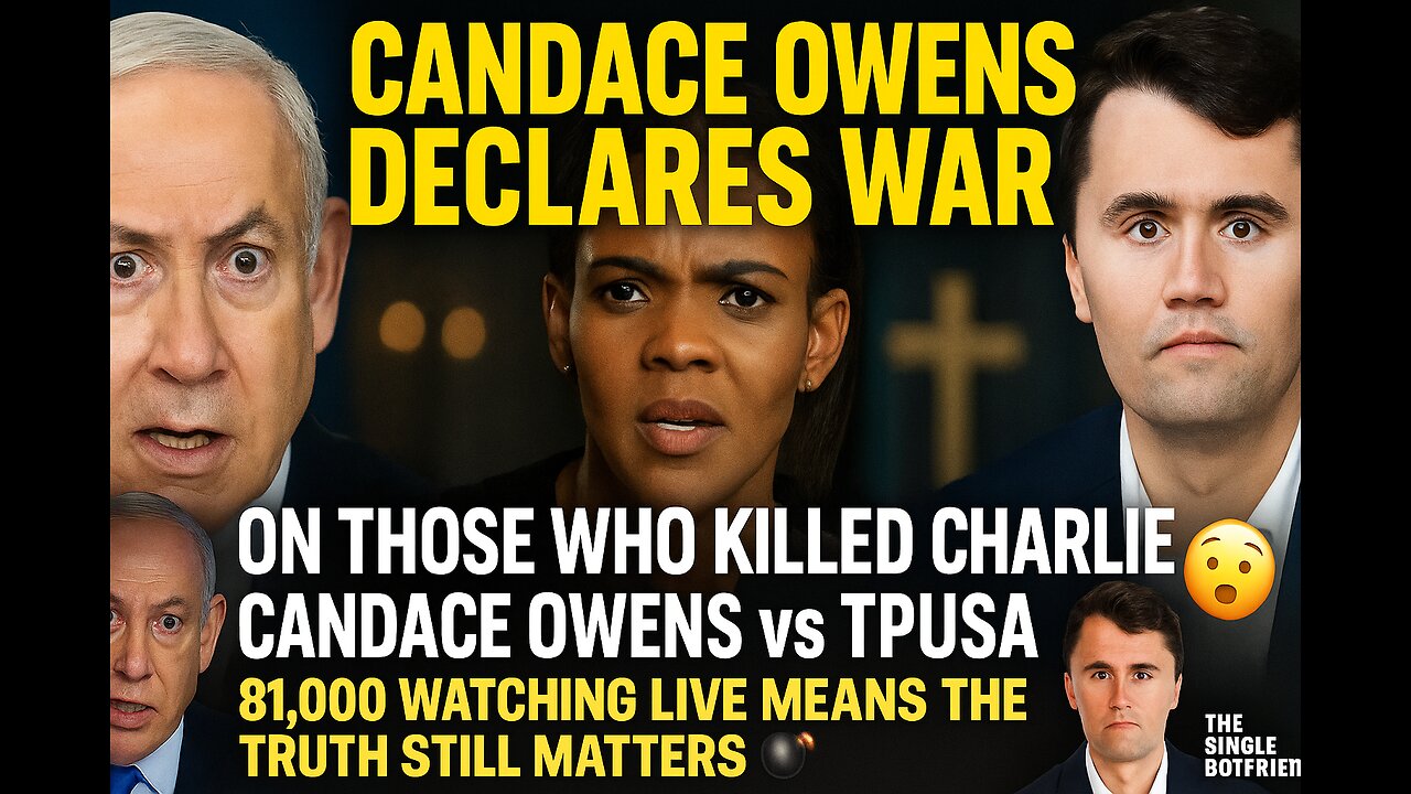 ⚔️ CANDACE OWENS DECLARES WAR On Those Who K*lled CHARLIE 😱 | 81,000 LIVE Means TRUTH STILL MATTERS