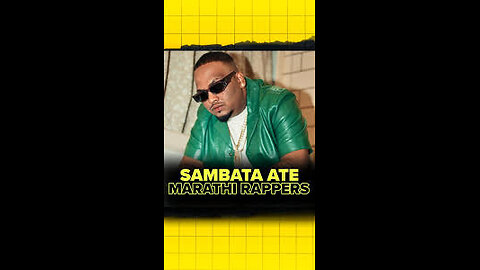 sambata marathi rapper