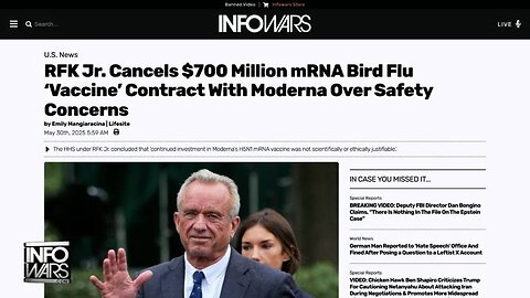 MAHA DELIVERS! Big Pharma Funded Media FURIOUS After HHS Head RFK Jr. Cancels Moderna Contract