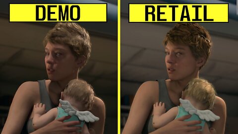 Death Stranding 2 TGA 2022 Demo Trailer vs Retail PS5 Pro 4K Graphics Compatrison