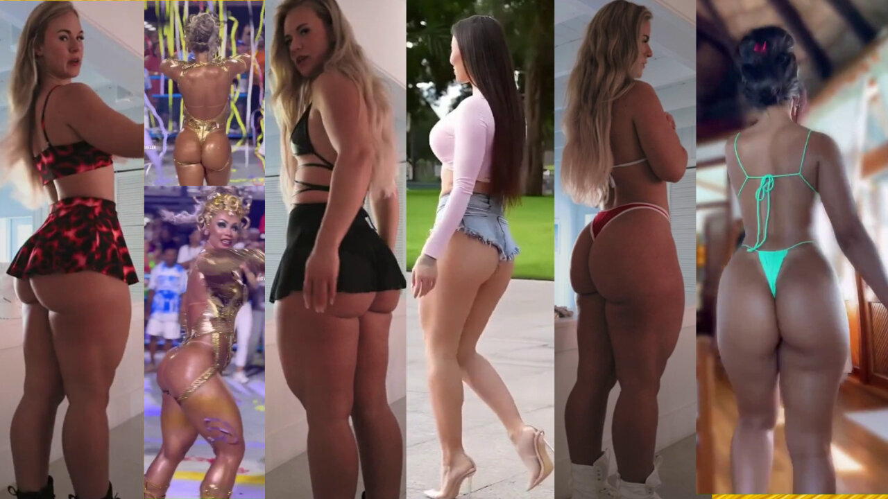 Ass compilation - Big bank tiktok challenge ❤️ClipchampGirls 2025