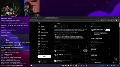 [Mirror] Destiny YouTube Stream