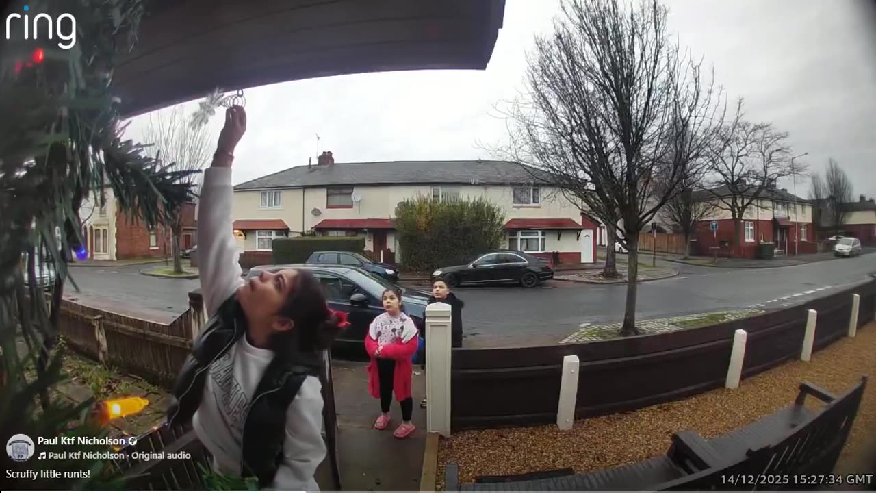 Indians steal decorations