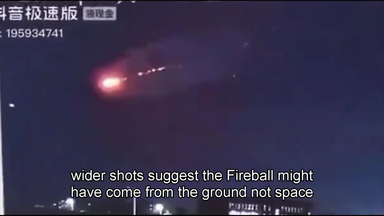 Shocking China Military Shoots Down Fireball: UFO or Meteor?