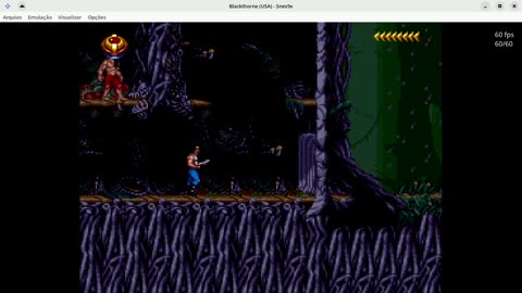 Blackthorne no snes9x (Biglinux) - parte 2