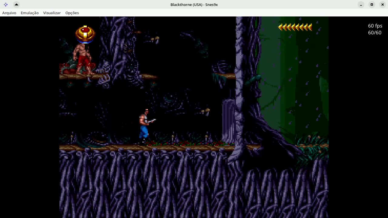 Blackthorne no snes9x (Biglinux) - parte 2