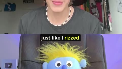 Puppy try to rizz