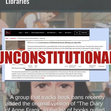 Fact Check: Florida Did NOT Ban 'Diary Of Anne Frank' From School Libraries