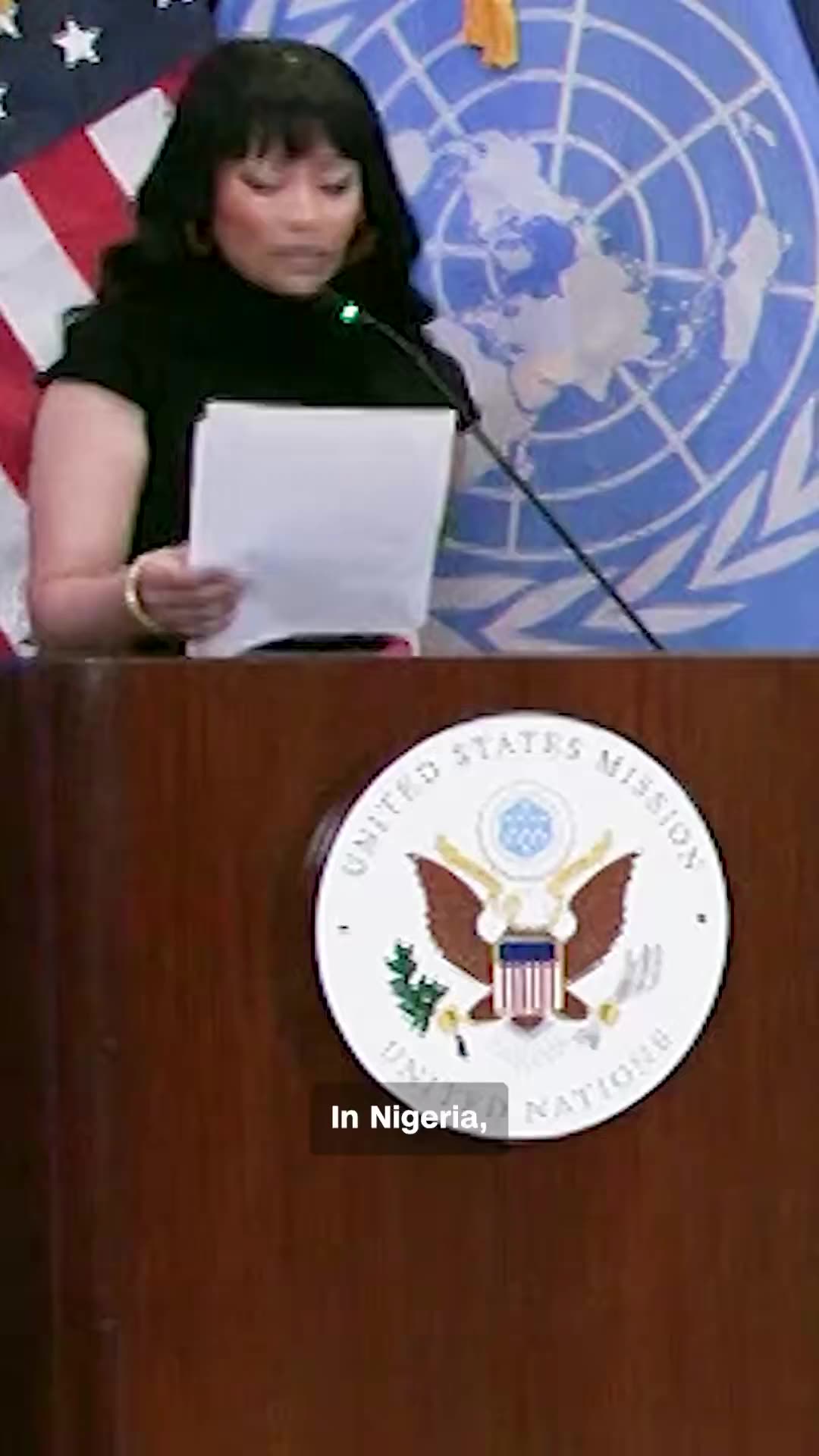 Nicki Minaj amplifies Trump’s claims about “mass slaughter” of Nigerian Christians at the UN
