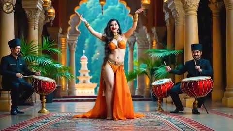 BEAUTIFUL WOMEN DOING THE BELLY DANCE