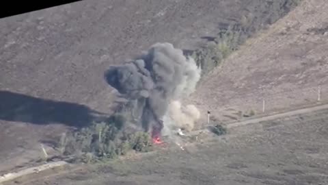 Insane Detonation of a Russian APC