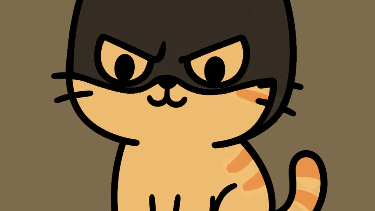 Batman's cat | Batcat | funny animation