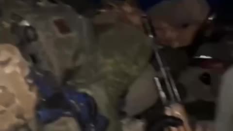 Russian soldiers who got ambushed by an Ukrainian DRG