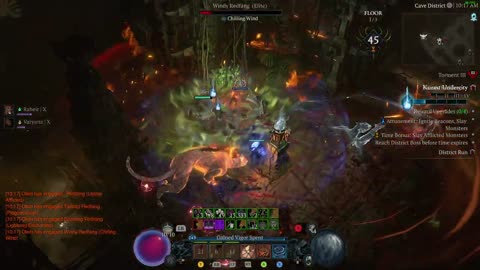 Diablo 4 Kurast Undercity Tribute of Ascendance Caves District T3 Rake Build 4k 2160p!!