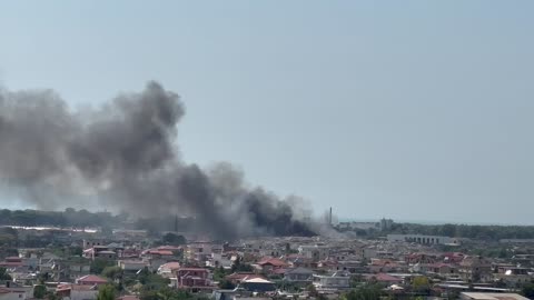 Zjarr te fusha e mbetjeve në Vlorë, për herë të tretë