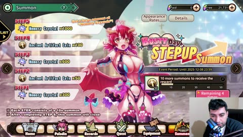 Busty Fantasy Burst: STEPUP Summon BUSTY DAY