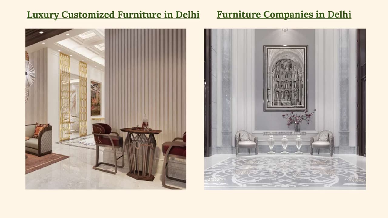 Customized Furniture Delhi