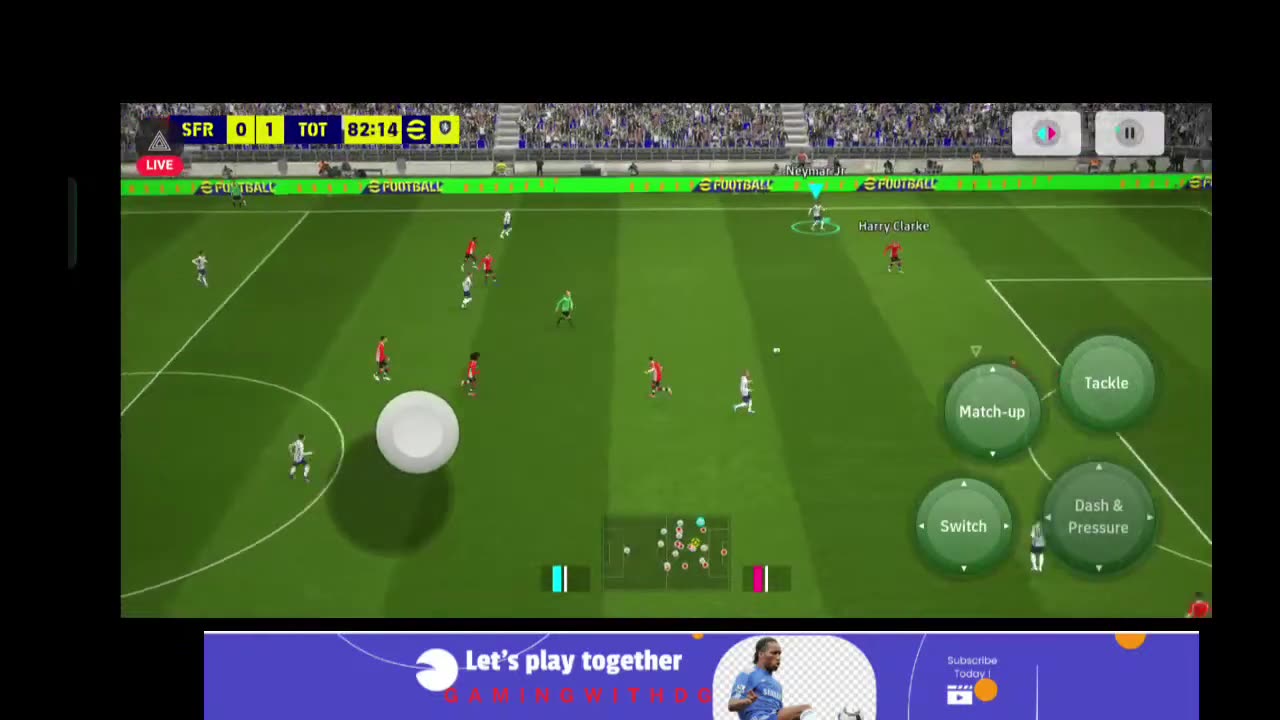 Epic Comeback! 😱 Tottenham's Thrilling Match | eFootball 2025 #ProEvolutionSoccer #livefootball