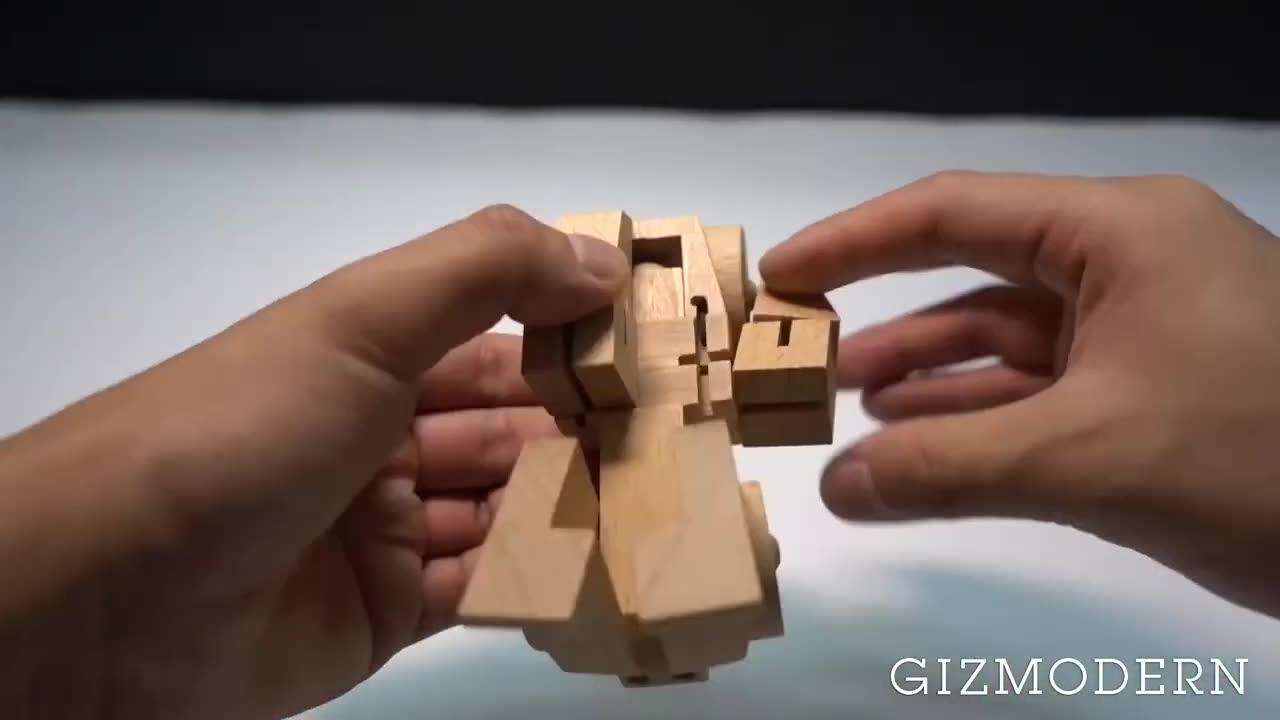 WooBots - Transformable Wooden Robot