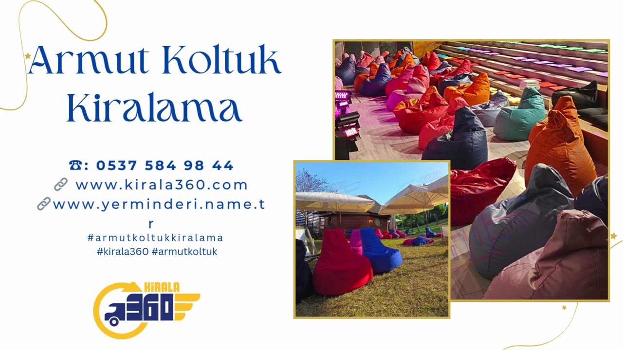 Armut Koltuk Kiralama