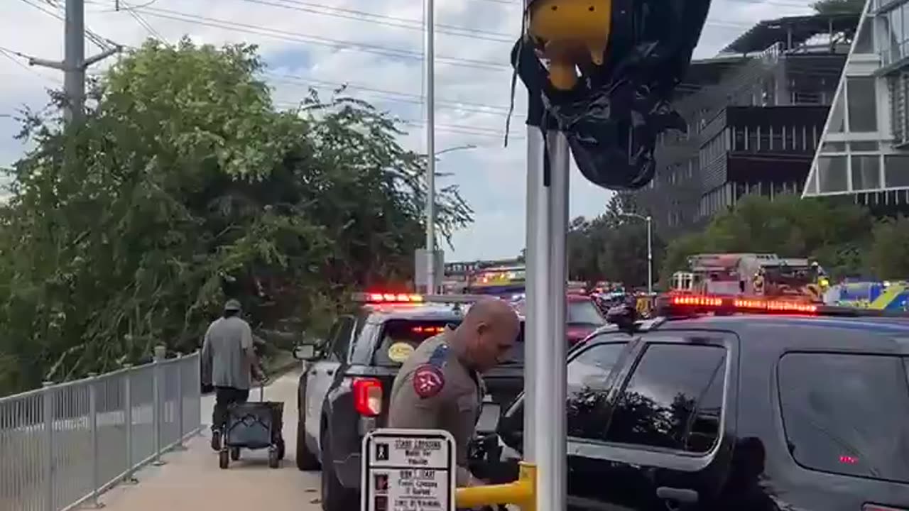 A shooting at the Austin Public Library has left one person hospitalized.