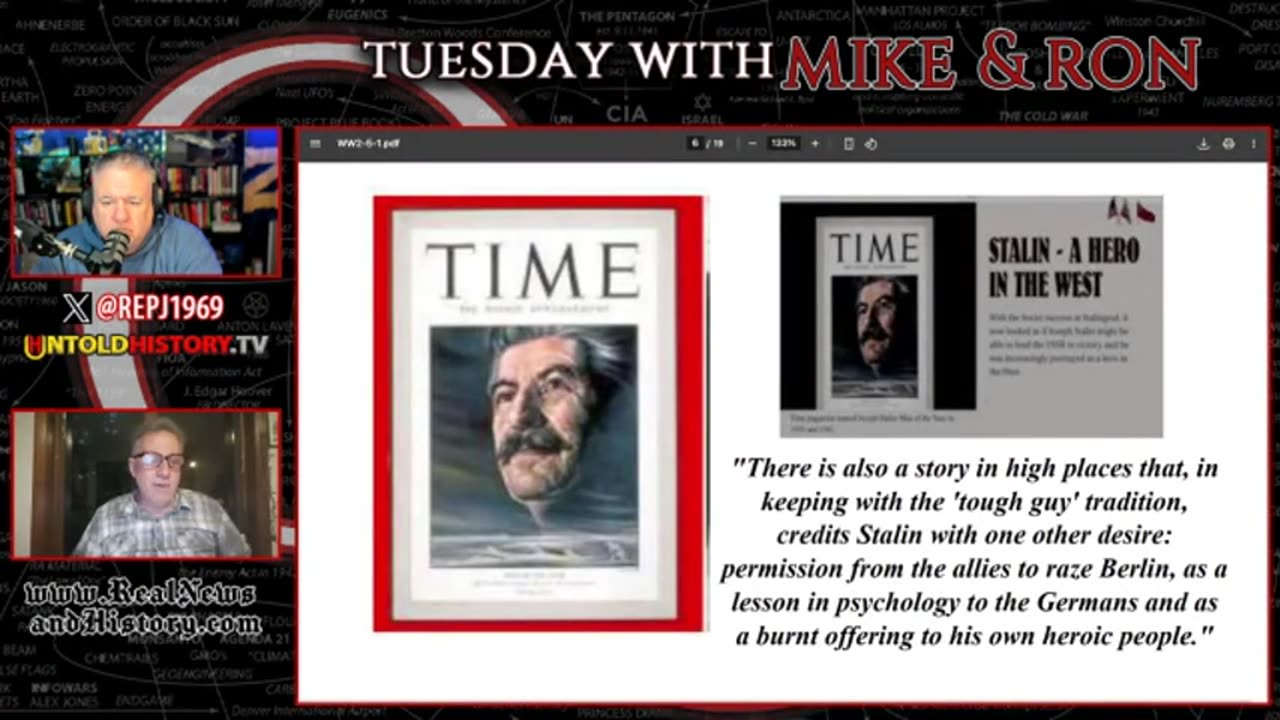 Ron Partain w Mike King The Untold Story About WWII - 5-6-25