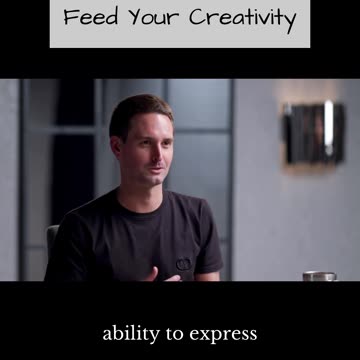Reignite Your Inner Artist - Evan Spiegel on DOAC