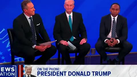 President Trump On Stephen A Smith Running For President In 2028