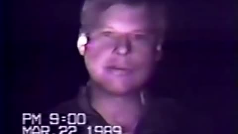 🚨 Rare footage of late American Aviator in Bob Lazar's Area 51 whistleblower video 1989