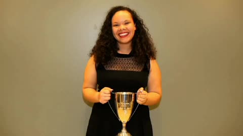 April 24, 2017 - Sarah Fears Receives DePauw University's Walker Cup