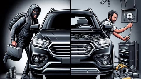 Instead of stealing cars.