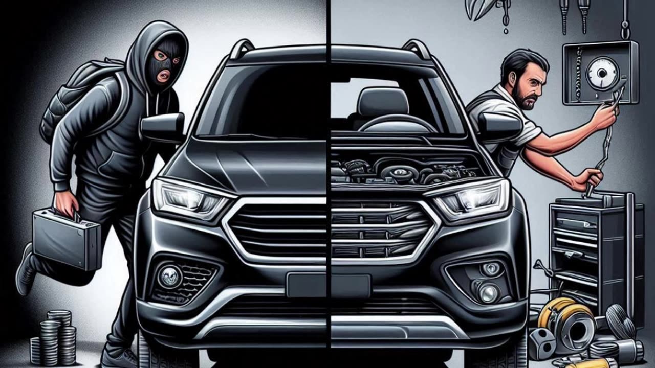 Instead of stealing cars.