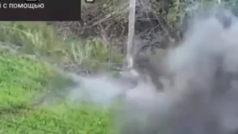 Russian goes flying after being struck by Ukrainian FPV [May 2025]